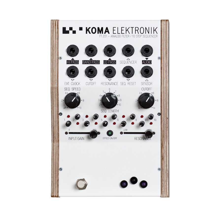 FT201 – Analog Filter / 10 Step Sequencer (discontinued)