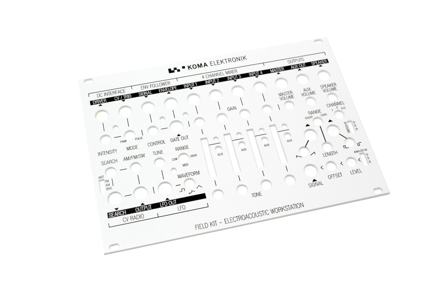 Field Kit Eurorack Panel KOMA Elektronik