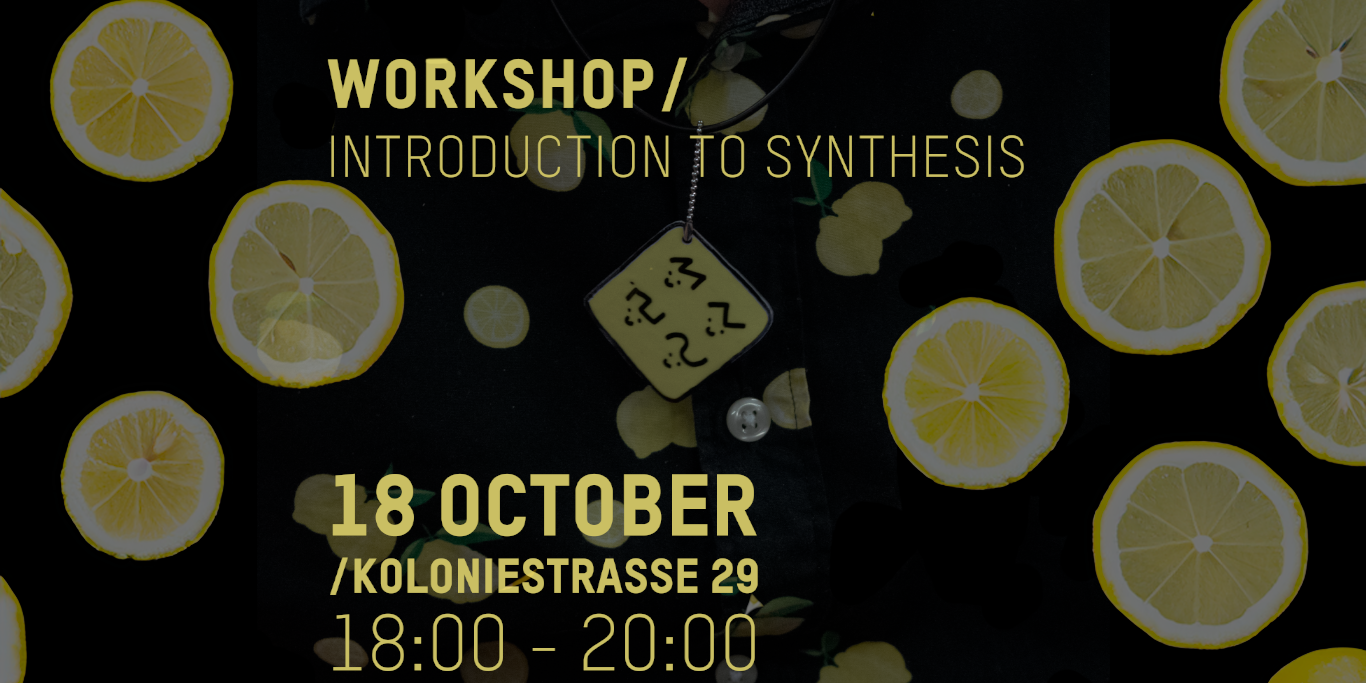 18Octobersynthworkshop